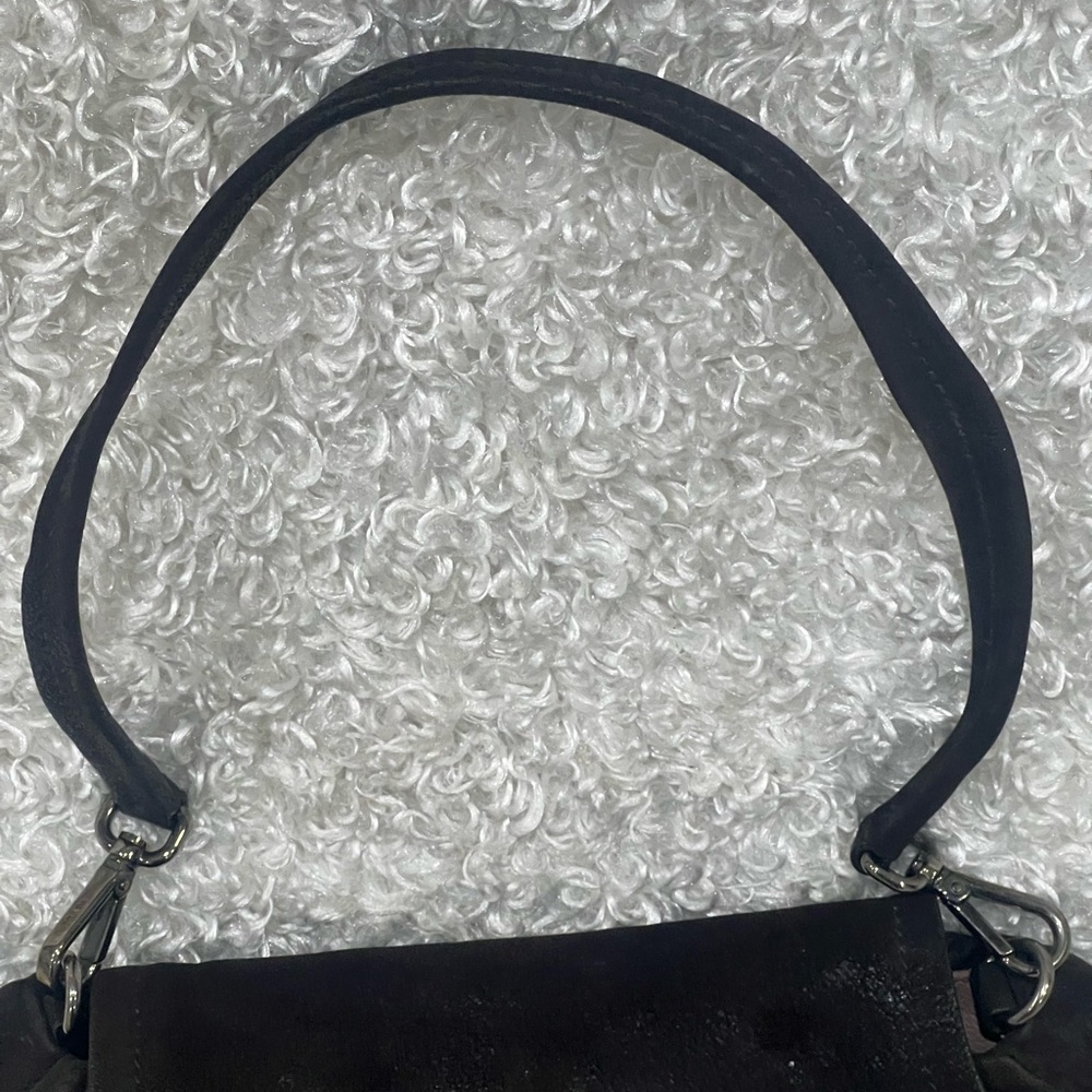 Prada Brown Leather Shoulder Bag - Picture 4 of 16